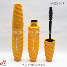 MS8103 Unique design screw shape plastic Mascara tube packaging